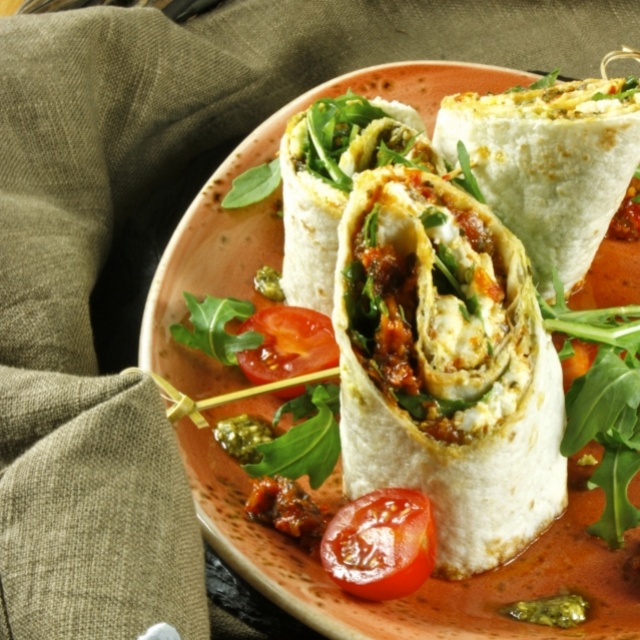 Caprese wrap