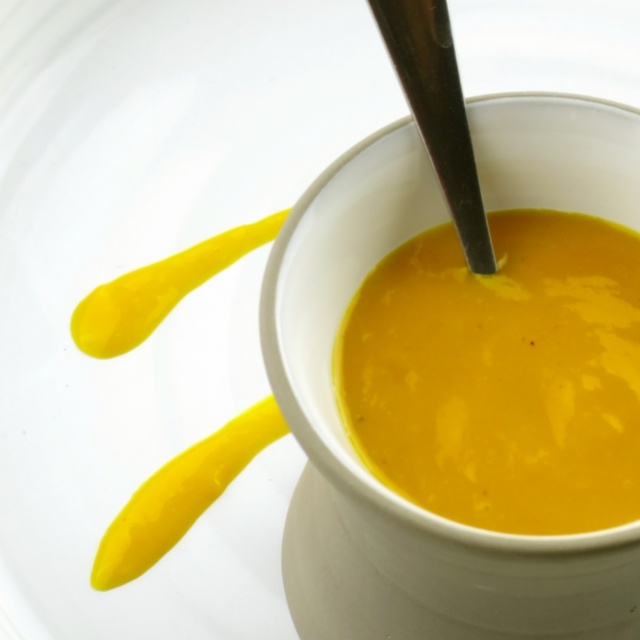 Dessertsauce Mango und Yellow Curry