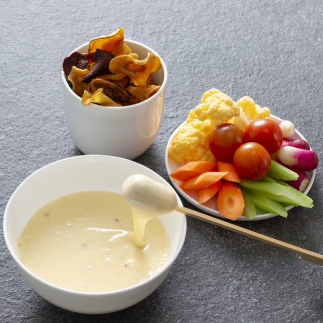 Fondue asiatique au fromage