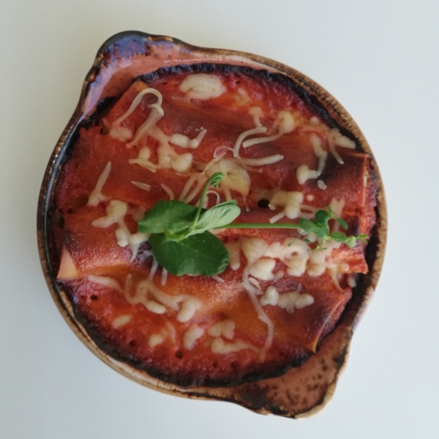 Cannelloni pesto ricotta