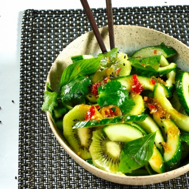 Cucumber-mint salad