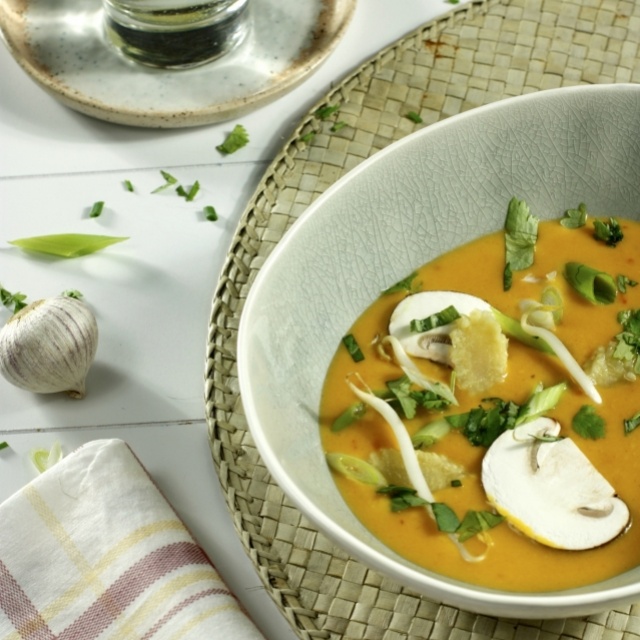 Thai pumpkin soup