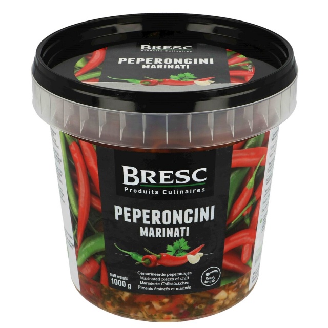 Gemarineerde peperstukjes 1000g