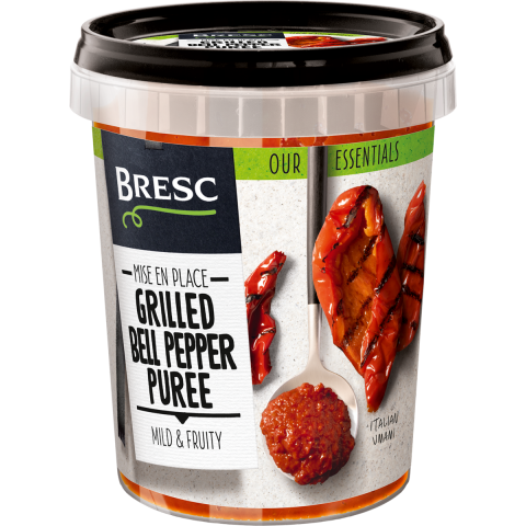 Grilled bell pepper puree 450g
