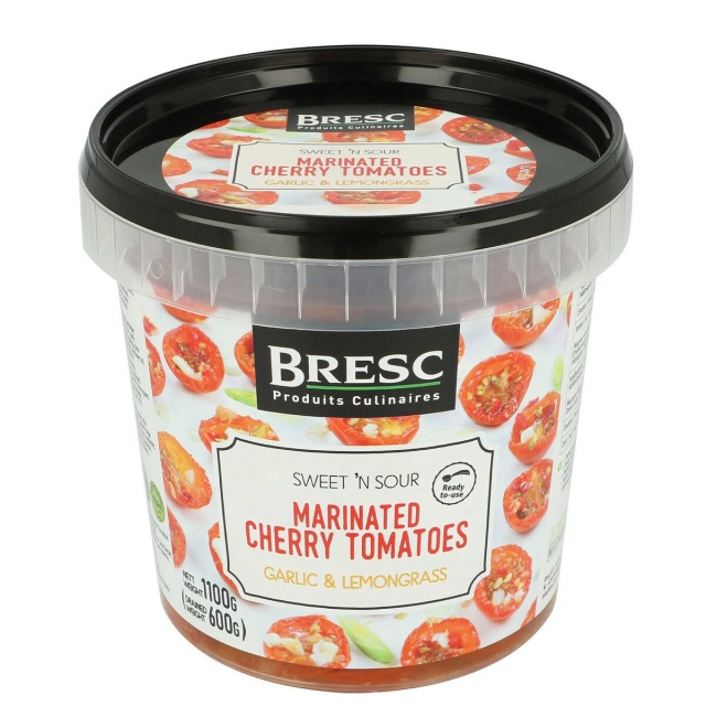 Tomates cerises à l’aigre-douce, ail et citronnelle 1100g